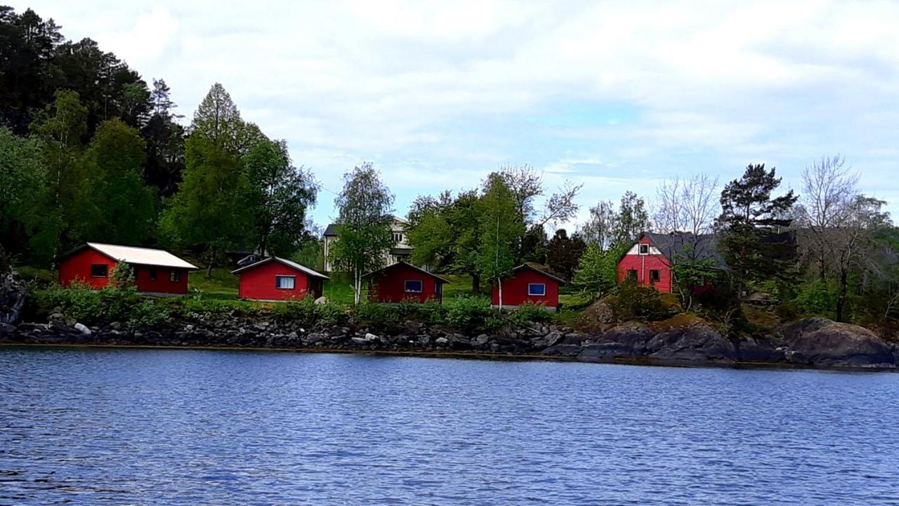 Teigen Leirstad, Feriehus Og Hytter Eikefjord Exteriör bild